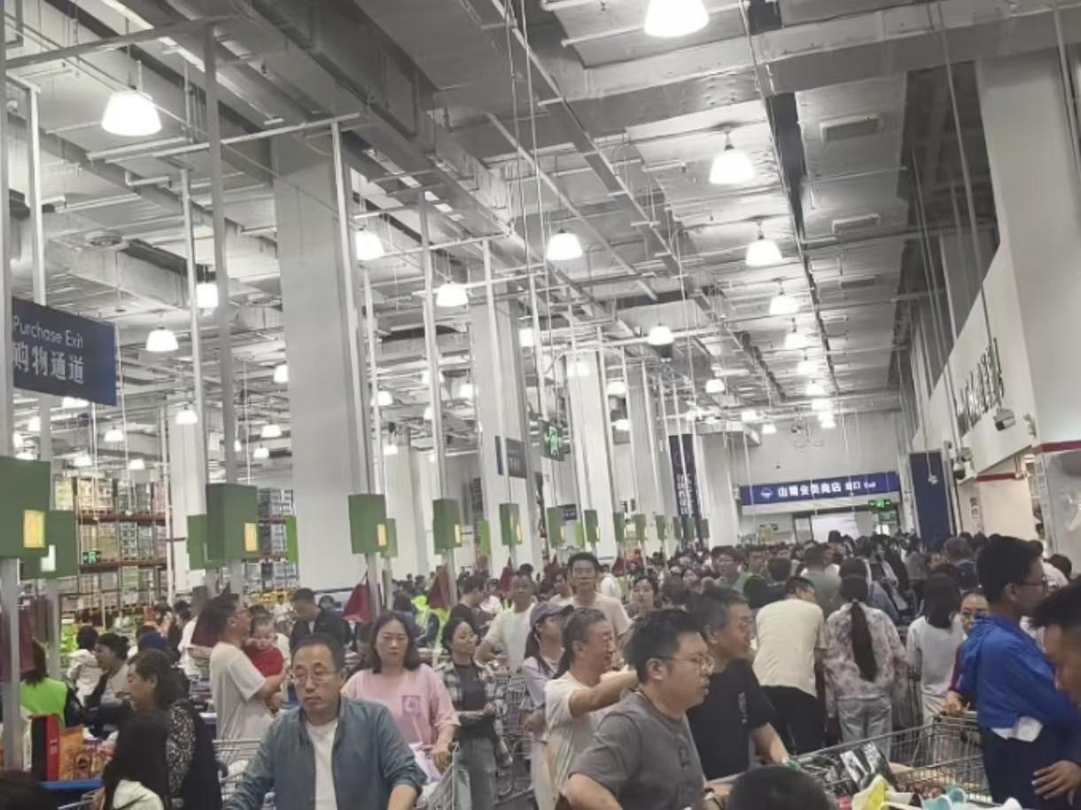 五一山姆超市堪比旅游景点