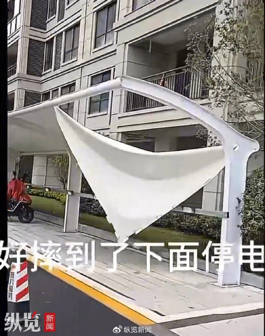 江西一女子从12楼不慎坠落奇迹生还
